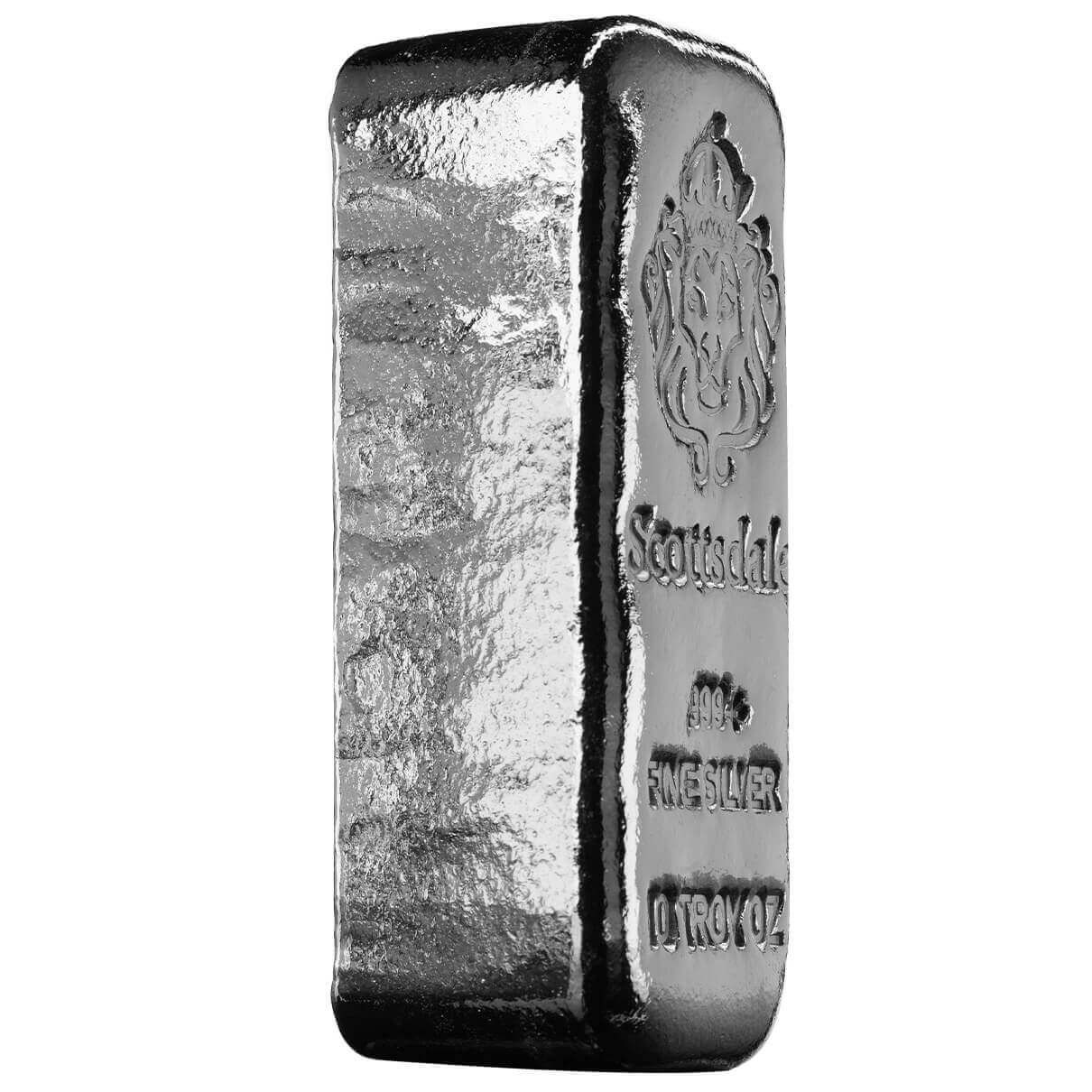 Buy 10 oz Silver Bars Online | .999 Pure Silver