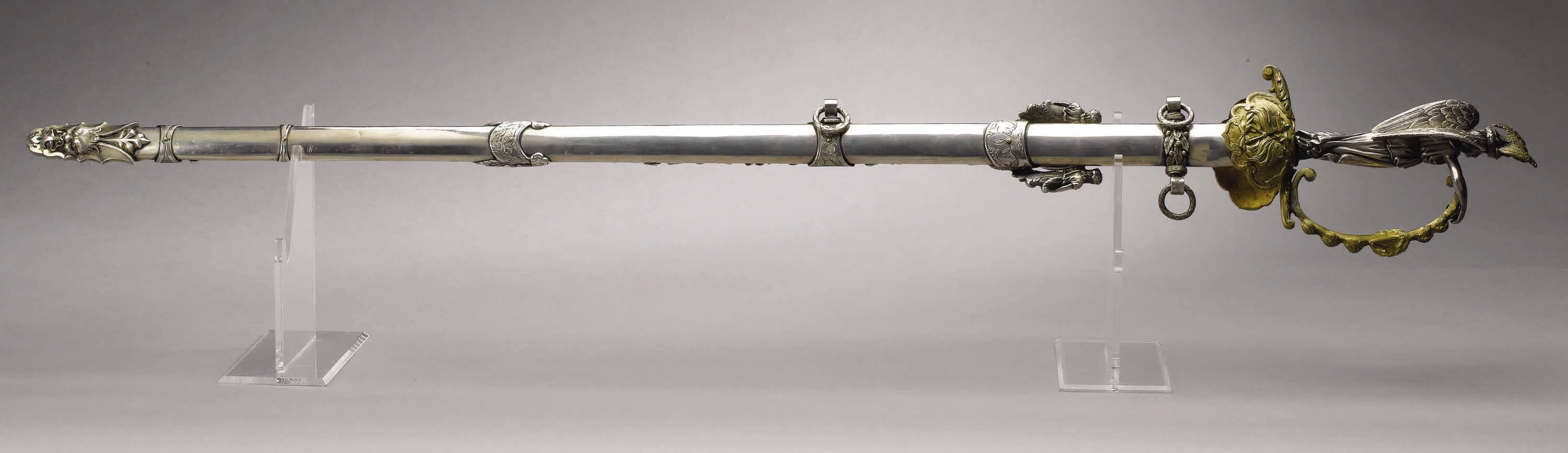 General Grant Civil War Gold Silver Presentation Sword 1864 06