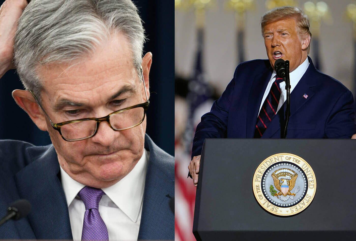 Jerome Powell Donald Trump