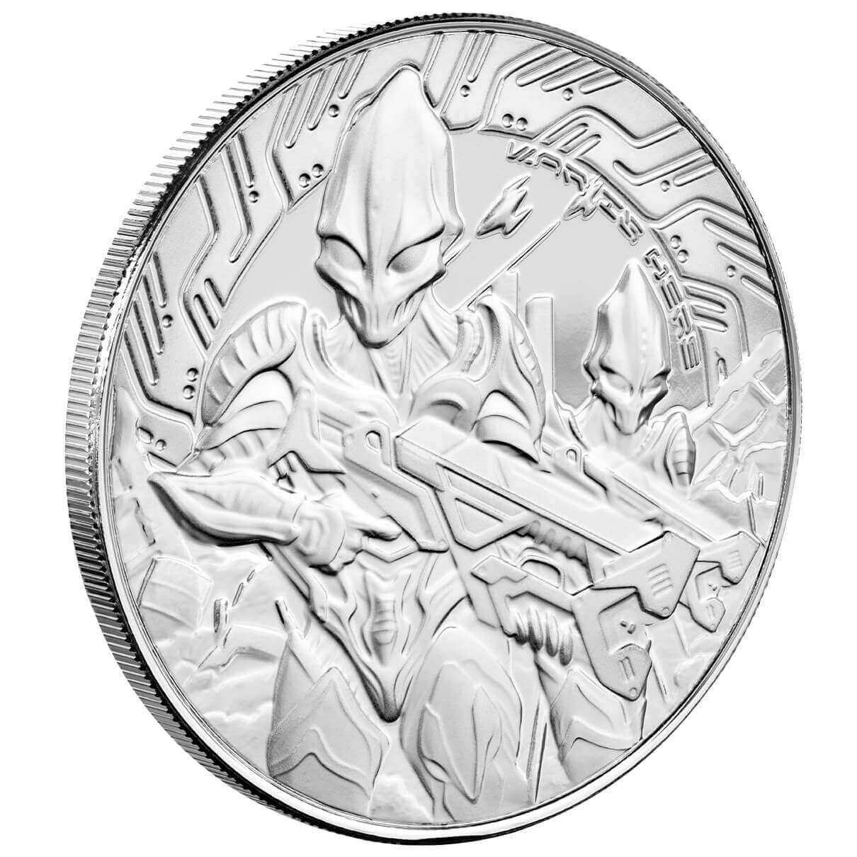 FREEKWENCY SEAL THE DEAL 現行ブギー レア 2024 Samoa Alien Battle 1 oz Silver Coin .999 Fine – Sci-Fi
