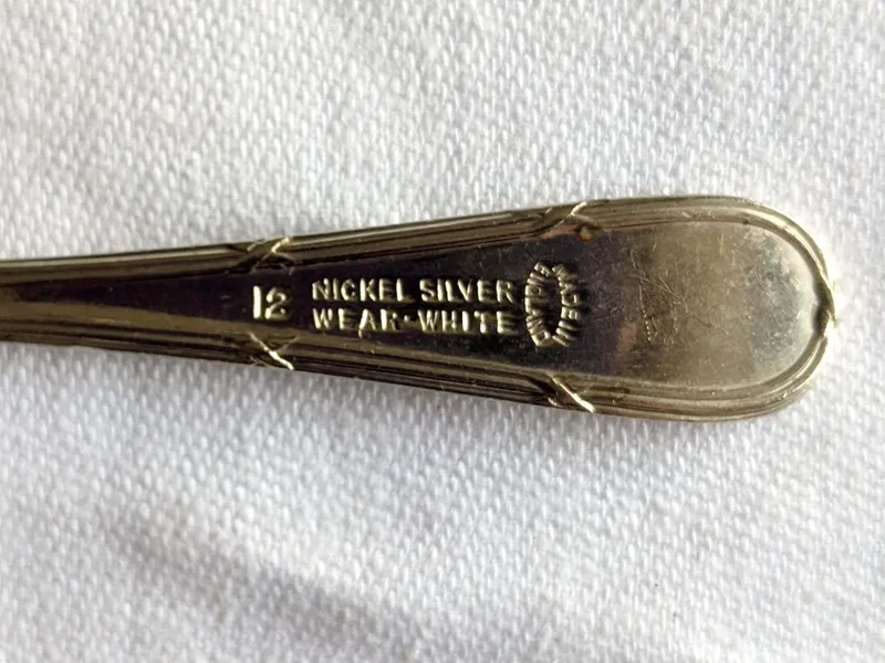 Nickel Silver Teaspoon Marks