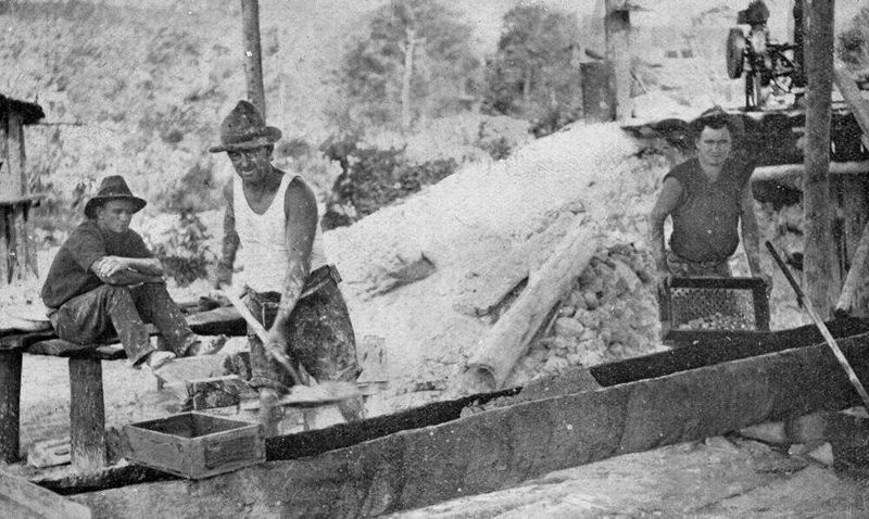Working The Gold Fields At Batavia River Ca. 1931 7464839050