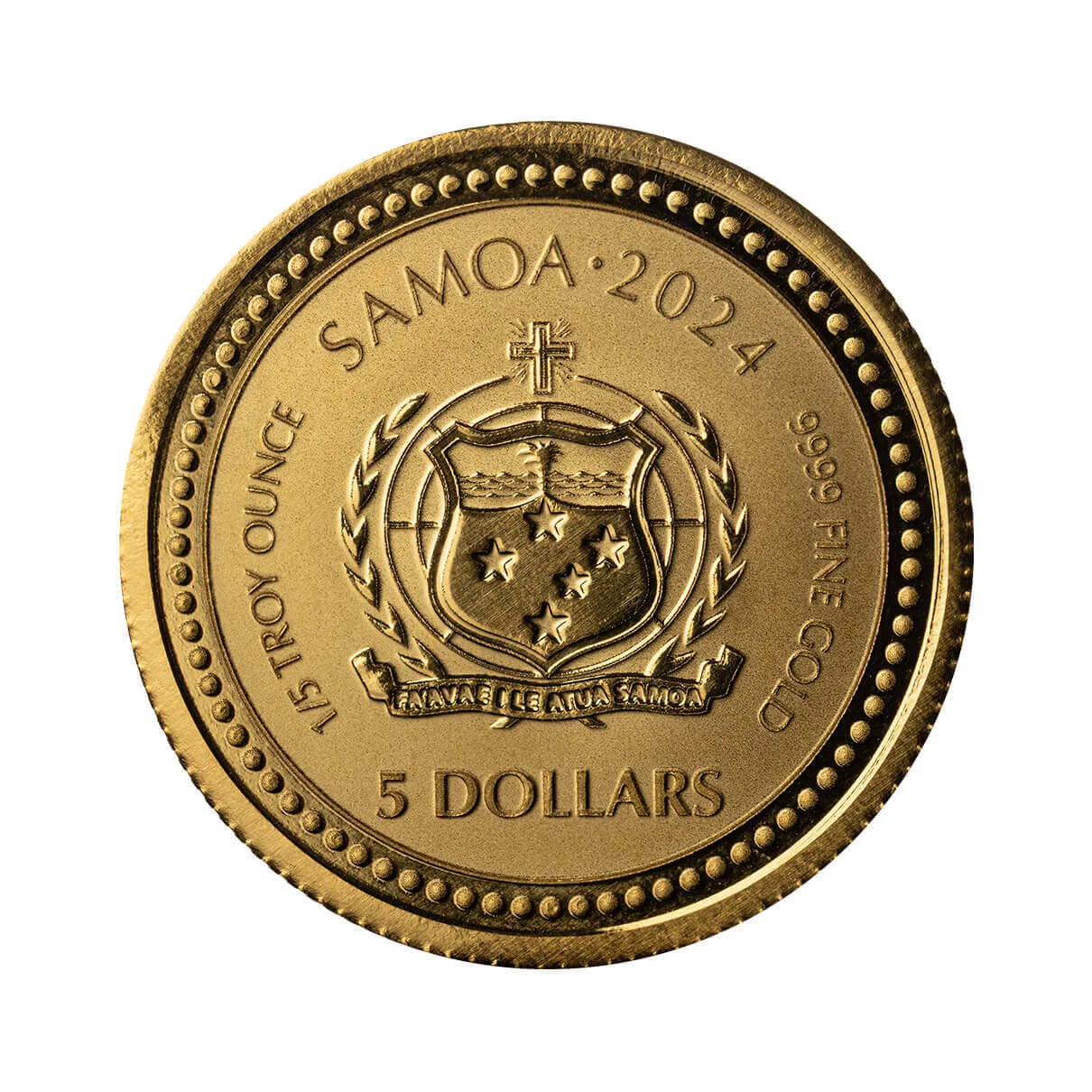 2024 Samoa Jesus Collection: The Creator 1/5 oz Gold Coin | Scottsdale Mint