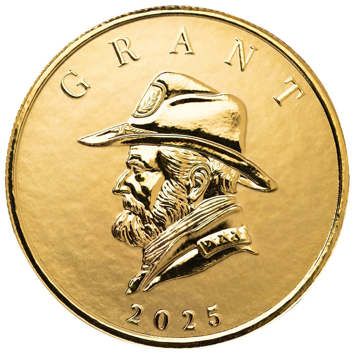 2025 Samoa Commander Series Ulysses Grant 1 oz Gold Legal Tender Coin