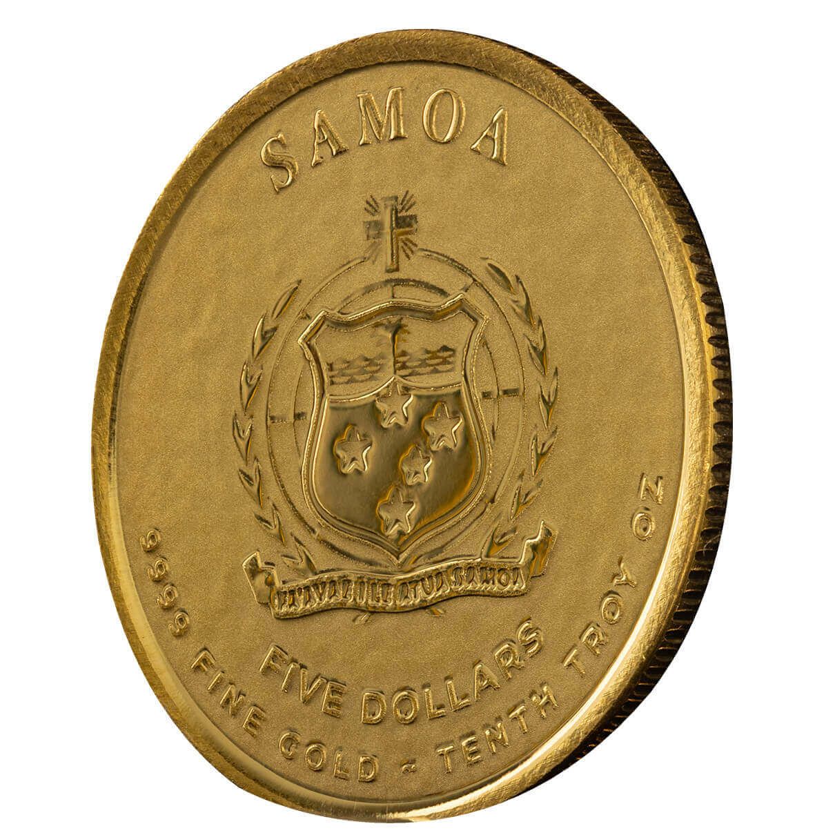 2025 Samoa Commander Series Ulysses Grant One Tenth oz Gold Legal