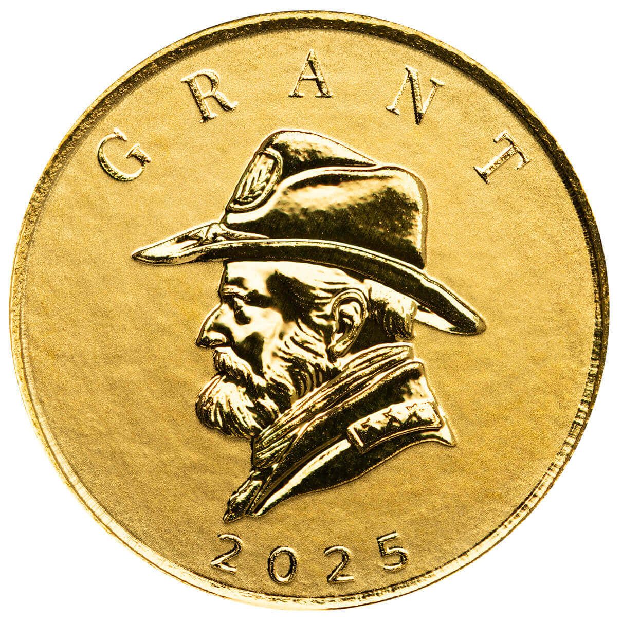 2025 Samoa Commander Series Ulysses Grant One Tenth oz Gold Legal