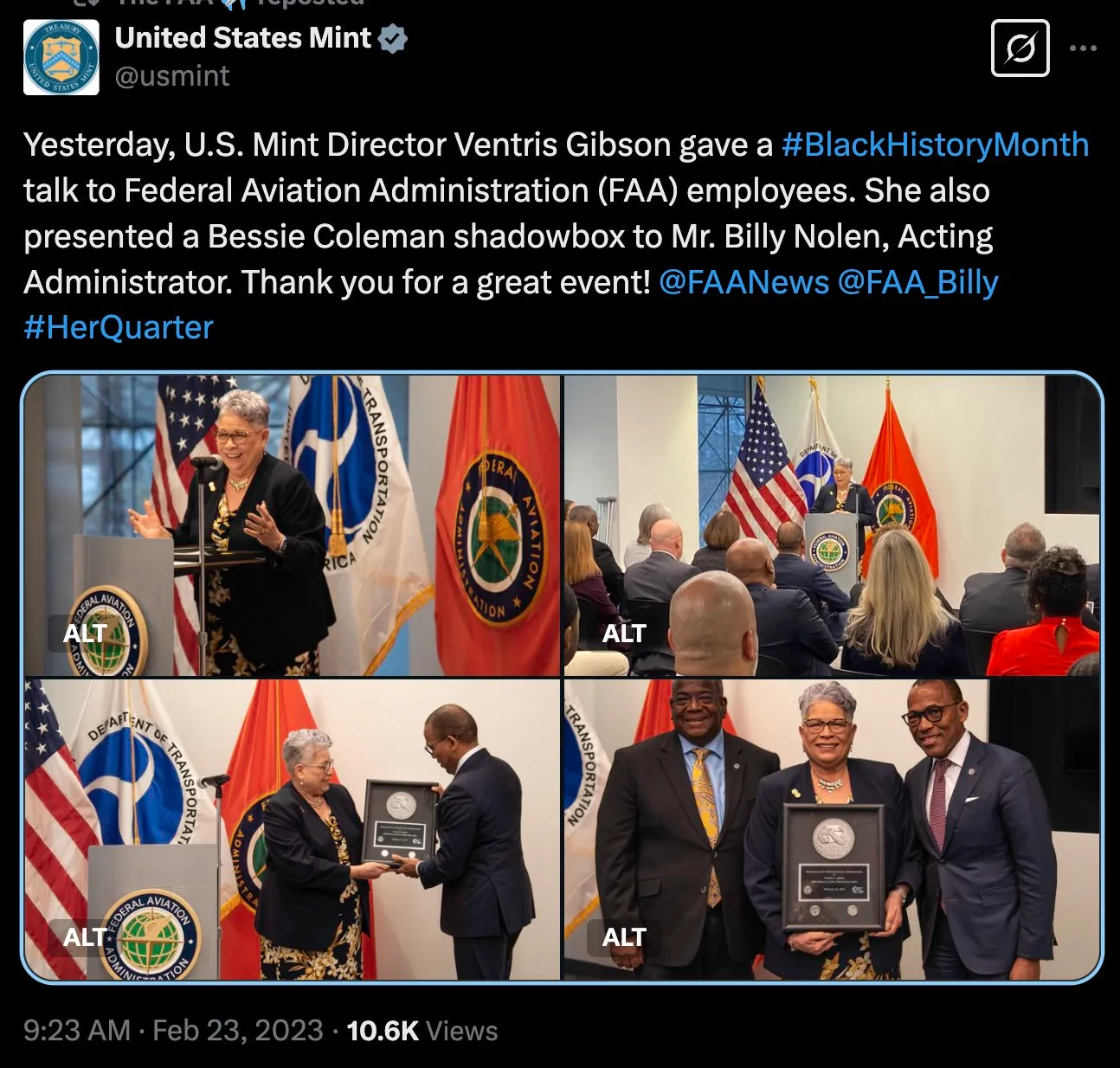2025 Us Mint Director Retires Gibson 08