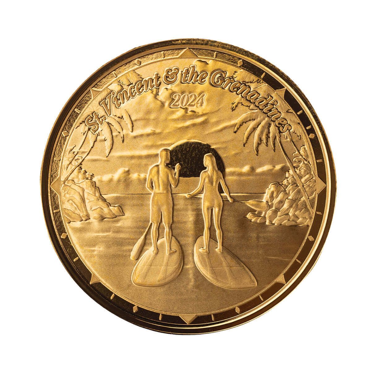 2024 EC8 St. Vincent & the Grenadines | Paddleboard Couple 1 oz