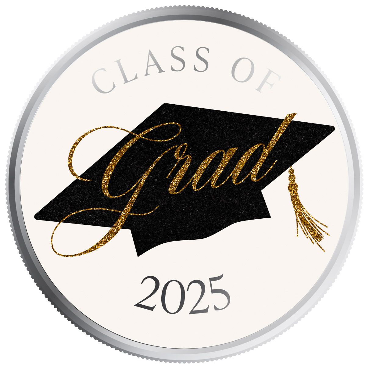 Class of 2025 | Cap Off the Journey 1 oz 999 Fine Silver