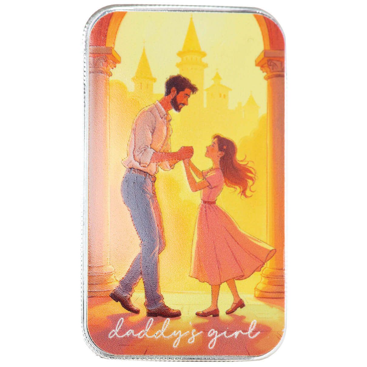 Father’s Day | Father Daughter 1 oz 999 Fine Silver Color Bar