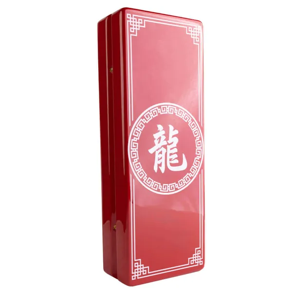 Scottsdale Mint Lucky Dragon Red Lacquer Wood Display Box 01 1