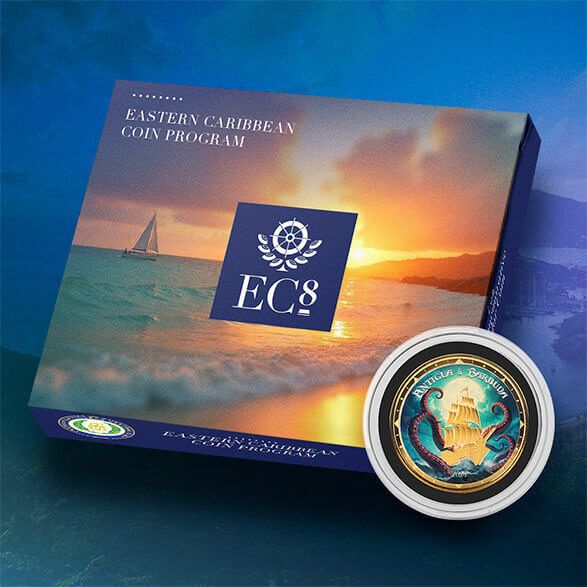 2024 EC8 Antigua & Barbuda | Rum Runner and Kraken 1 oz 9999 Fine