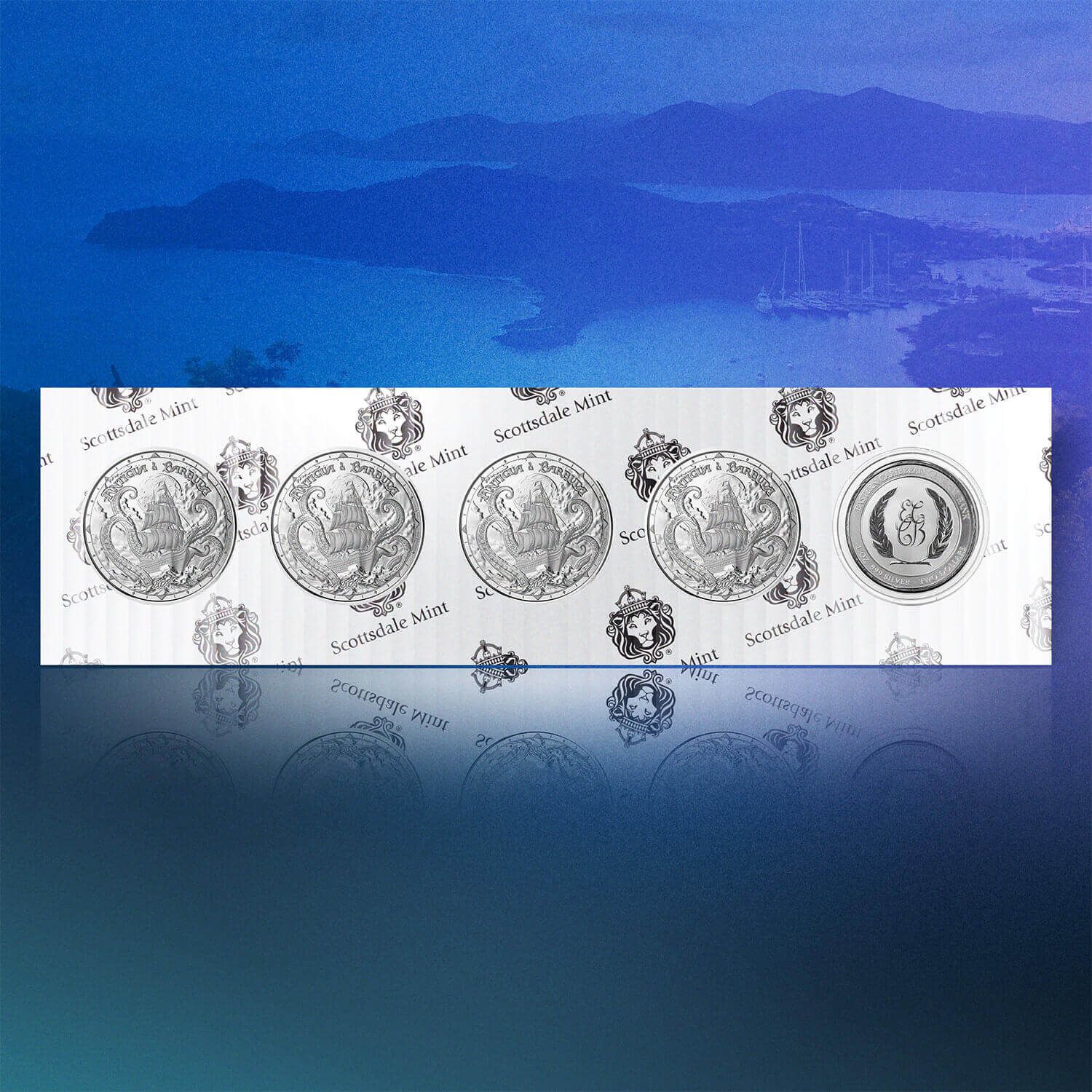 2024 EC8 Antigua & Barbuda | Rum Runner and Kraken 1 oz 999 Fine