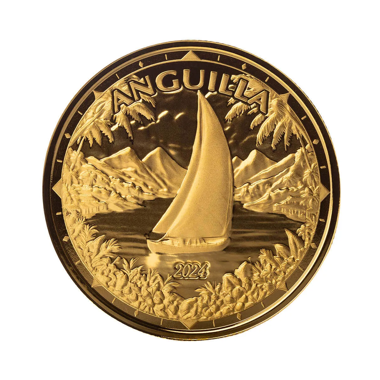 2024 EC8 Anguilla | Regatta 1 oz Gold Coin