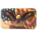 2025 Scottsdale Mint 1776 Bald Eagle 1 Troy Ounce 999 Fine Silver Color Bar 01