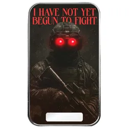 2025 Scottsdale Mint 4th Of July Americana 1 Troy Ounce 999 Fine Silver Color Bars 05 I Have Not Yet Begun To Fight