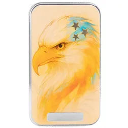 2025 Scottsdale Mint Pastel Bald Eagle Portrait 1 Troy Ounce 999 Fine Silver Color Bar 02