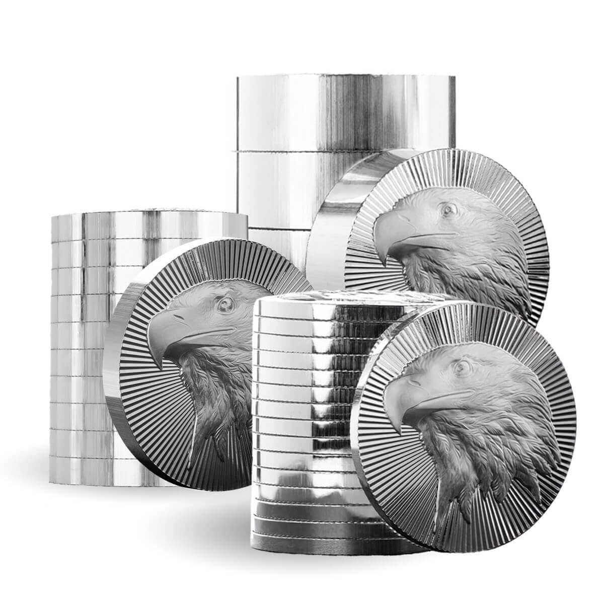 激レア！発行50枚☆Silver Stacker 1oz 銀貨 シルバー 激レア！発行50枚☆Silver Stacker 1oz 銀貨 シルバーコイン - メルカリ