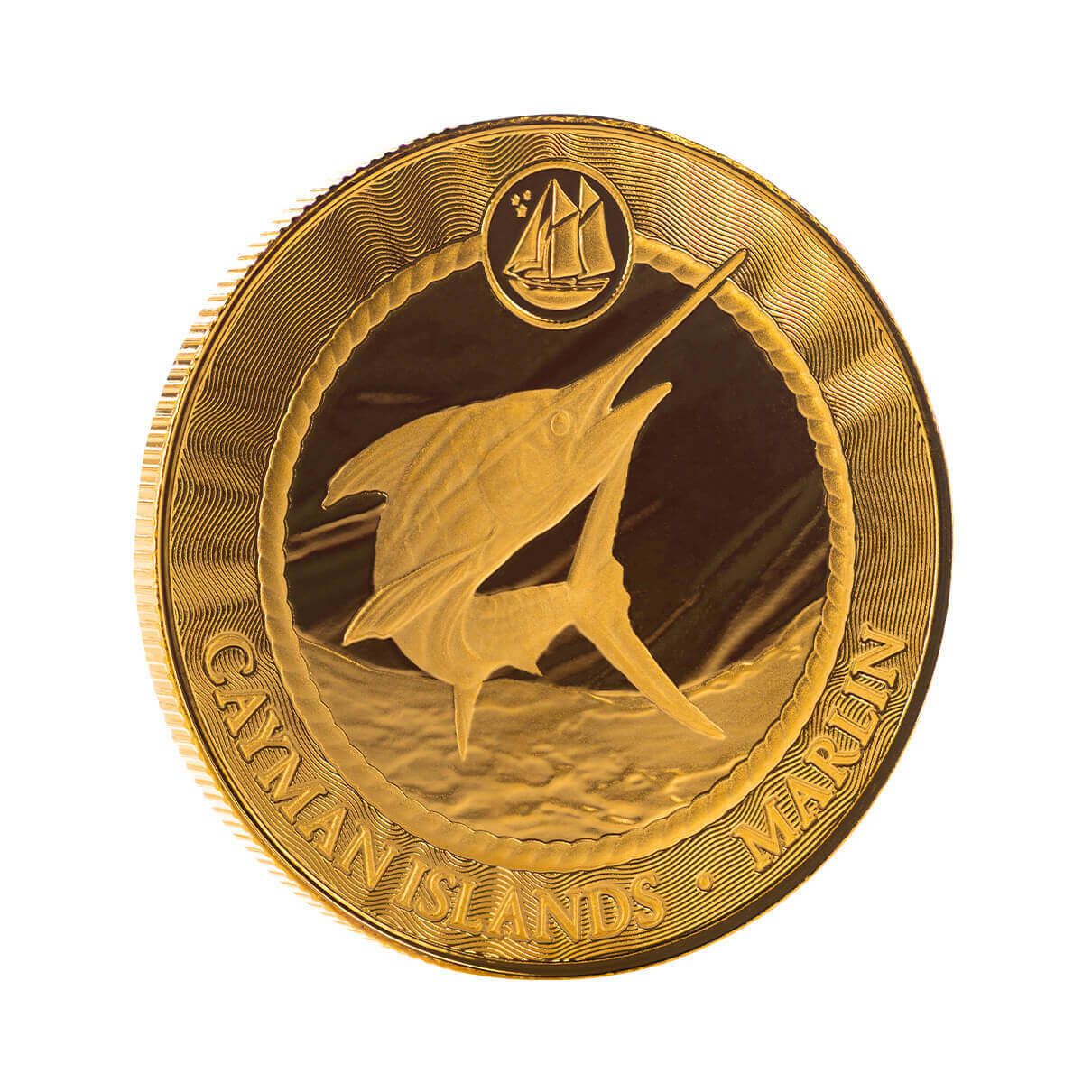 2025 Cayman Islands | Marlin 1 Troy oz 9999 Fine Gold Coin