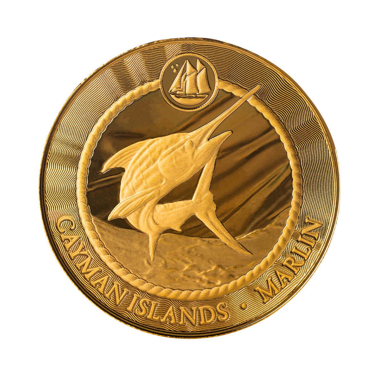 2025 Cayman Islands | Marlin 1 Troy oz 9999 Fine Gold Coin