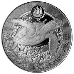 2025 Scottsdale Mint Cayman Islands Monetary Authority Blue Marlin 1 Troy Ounce 9999 Fine Silver Proof Like Legal Tender Coin 04 1