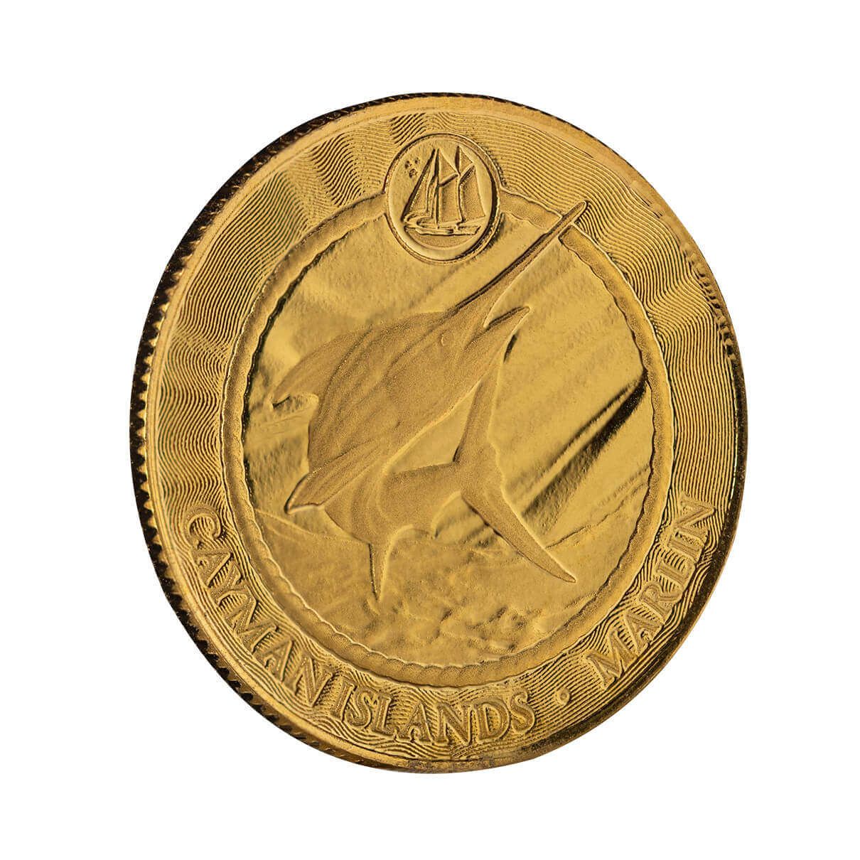 その他 24-Karat Gold Coin 2025 Cayman Islands | Marlin 1/10th Troy oz 9999 Fine Gold Coin