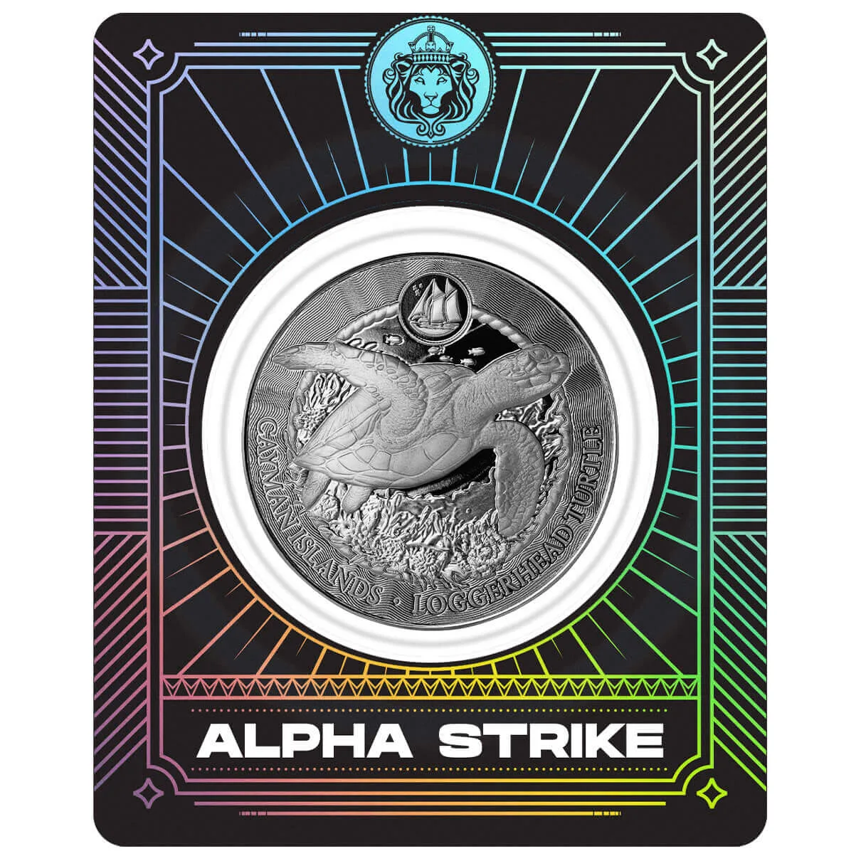 2025 Cayman Islands | Loggerhead Turtle 1 Troy oz 9999 Fine Silver