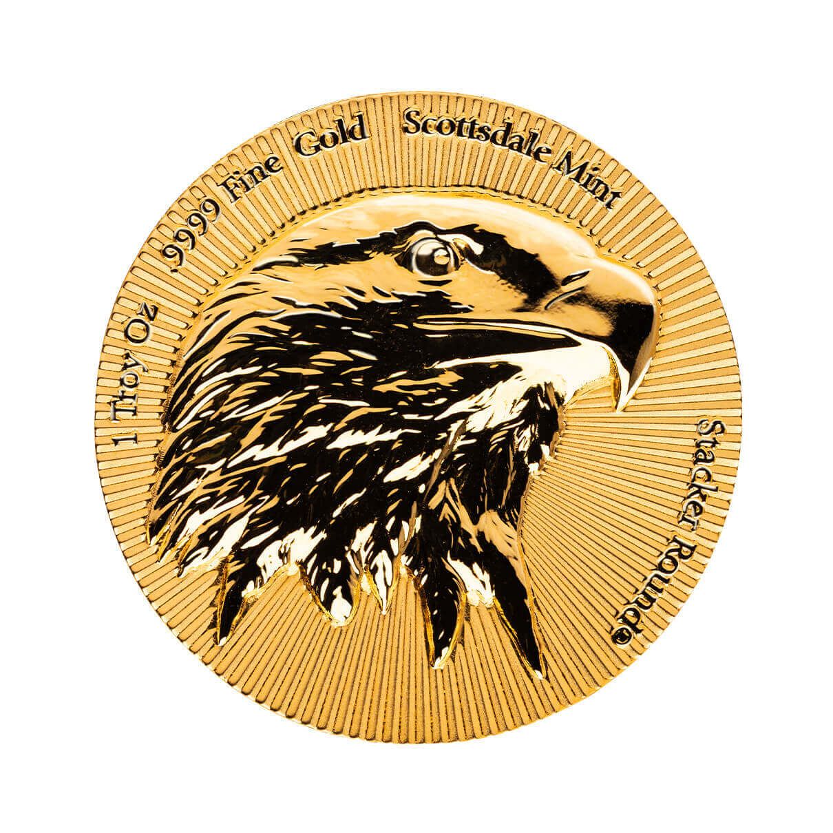 Scottsdale Eagle Stacker® 1 oz Gold Round | Scottsdale Mint