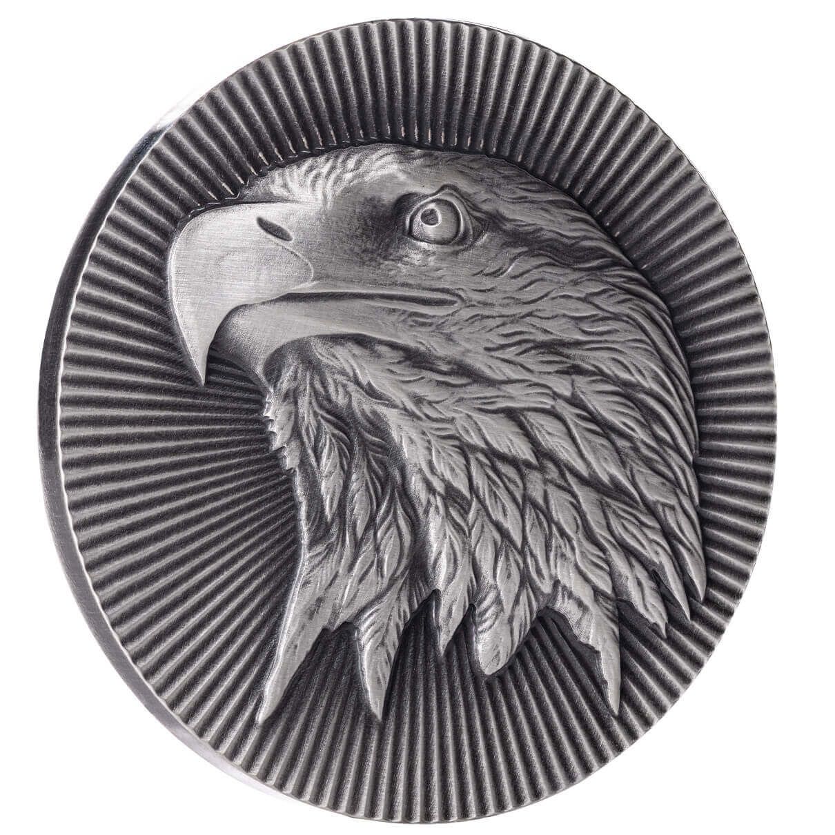 Scottsdale Eagle Stacker® 1 oz Silver Antique Round | Scottsdale Mint