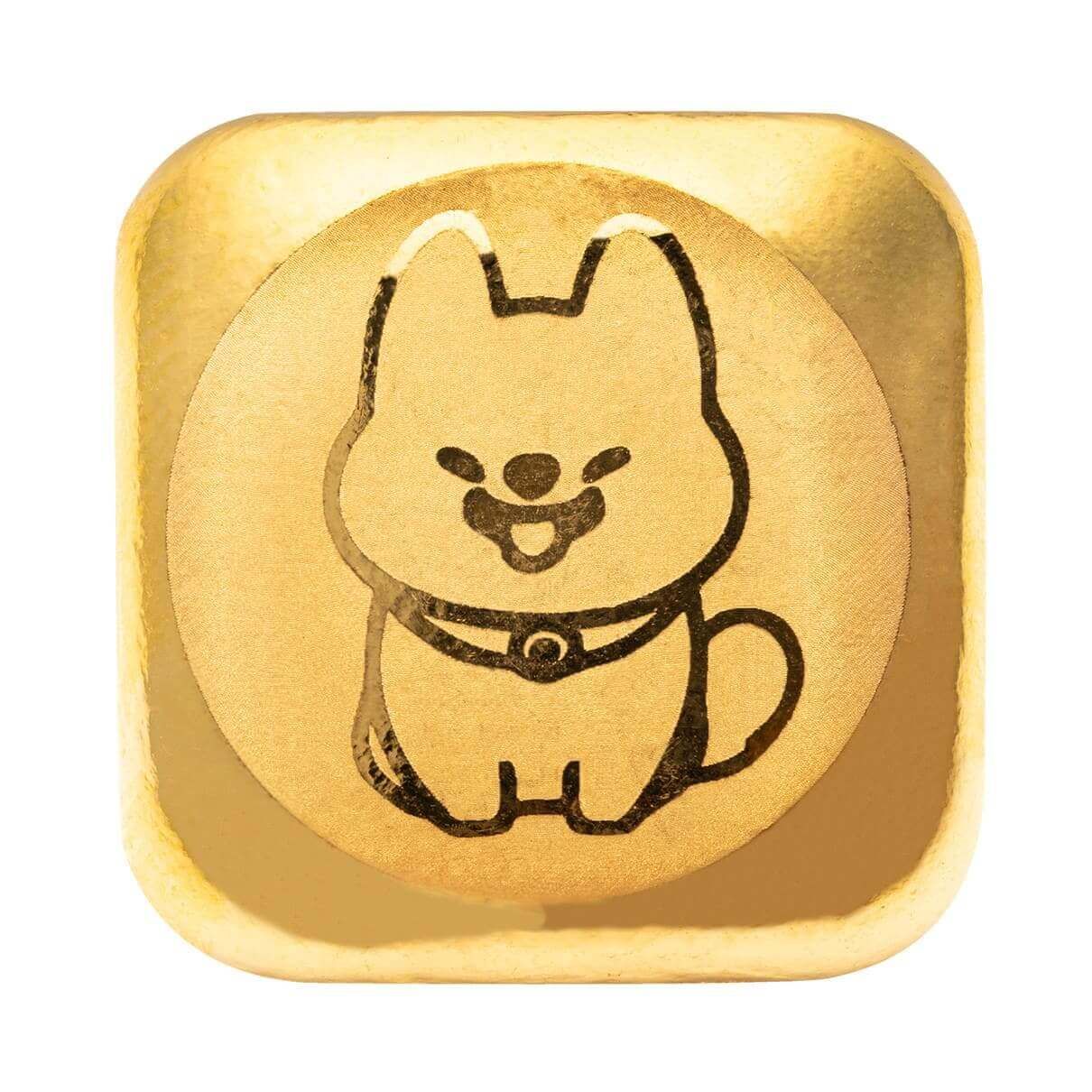 Scottsdale 1 oz 9999 Fine Gold Cast Bar | DOGE