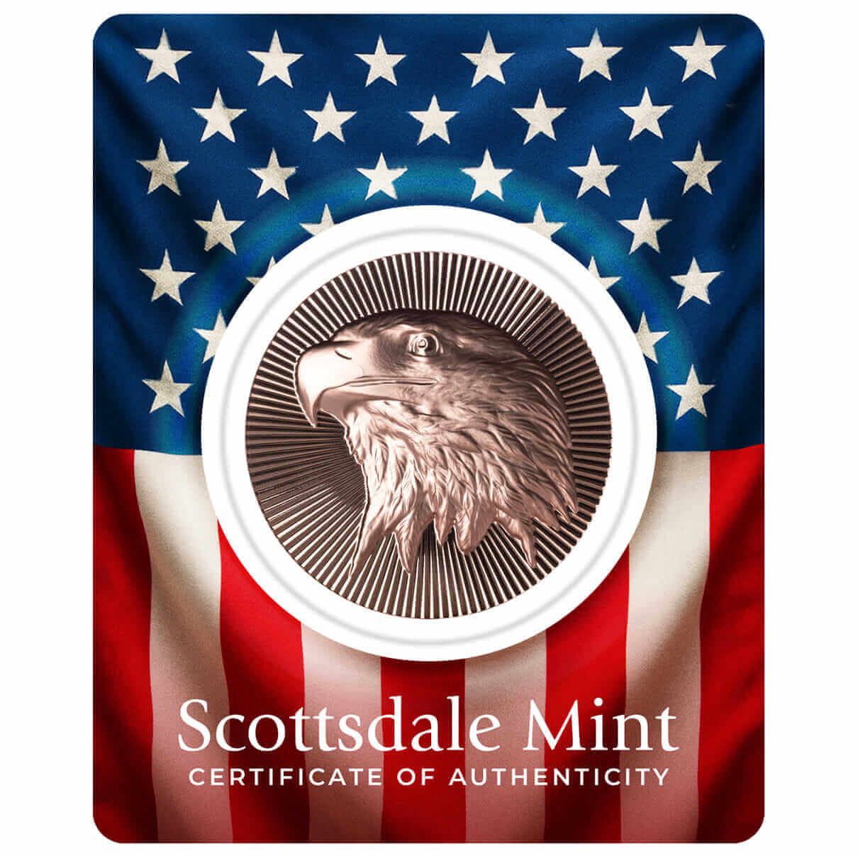 Scottsdale Eagle Stacker® 1 oz Copper Round