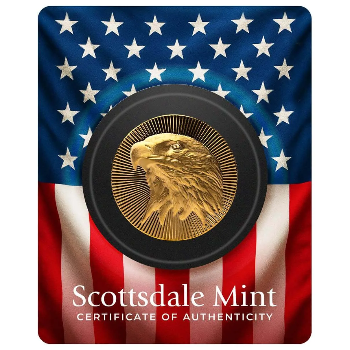 Scottsdale Eagle Stacker® 1 oz Gold Round
