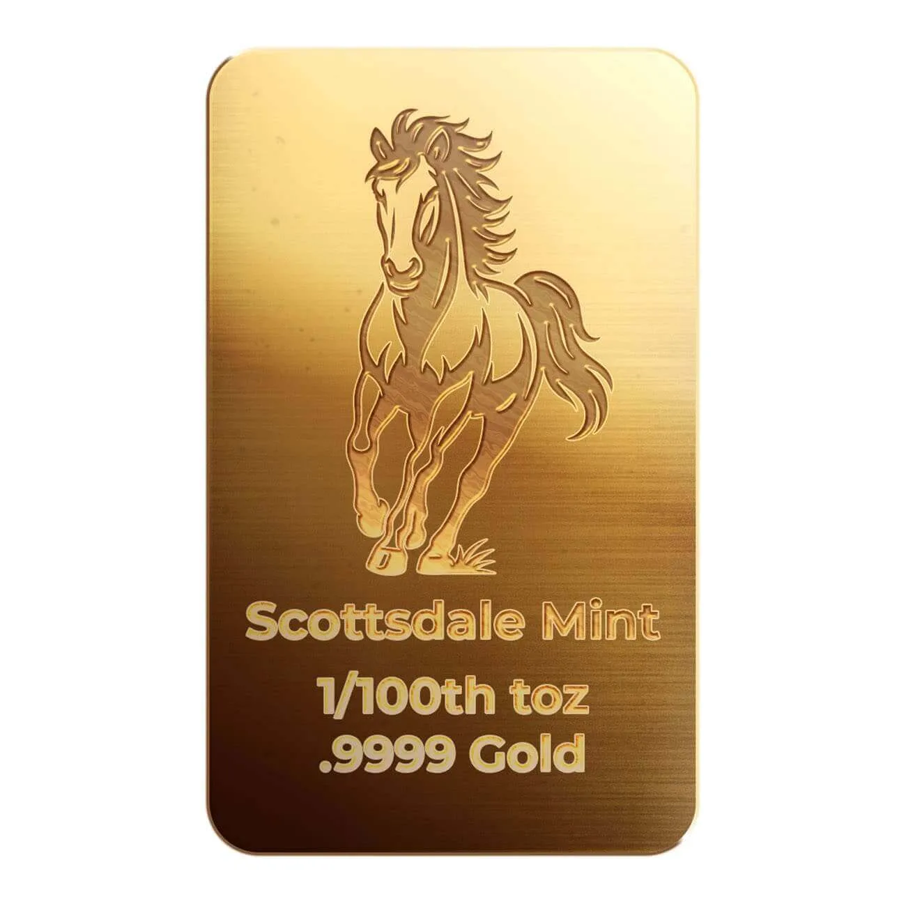 2026 Lunar Year of the Horse 1/100th Gold Bar