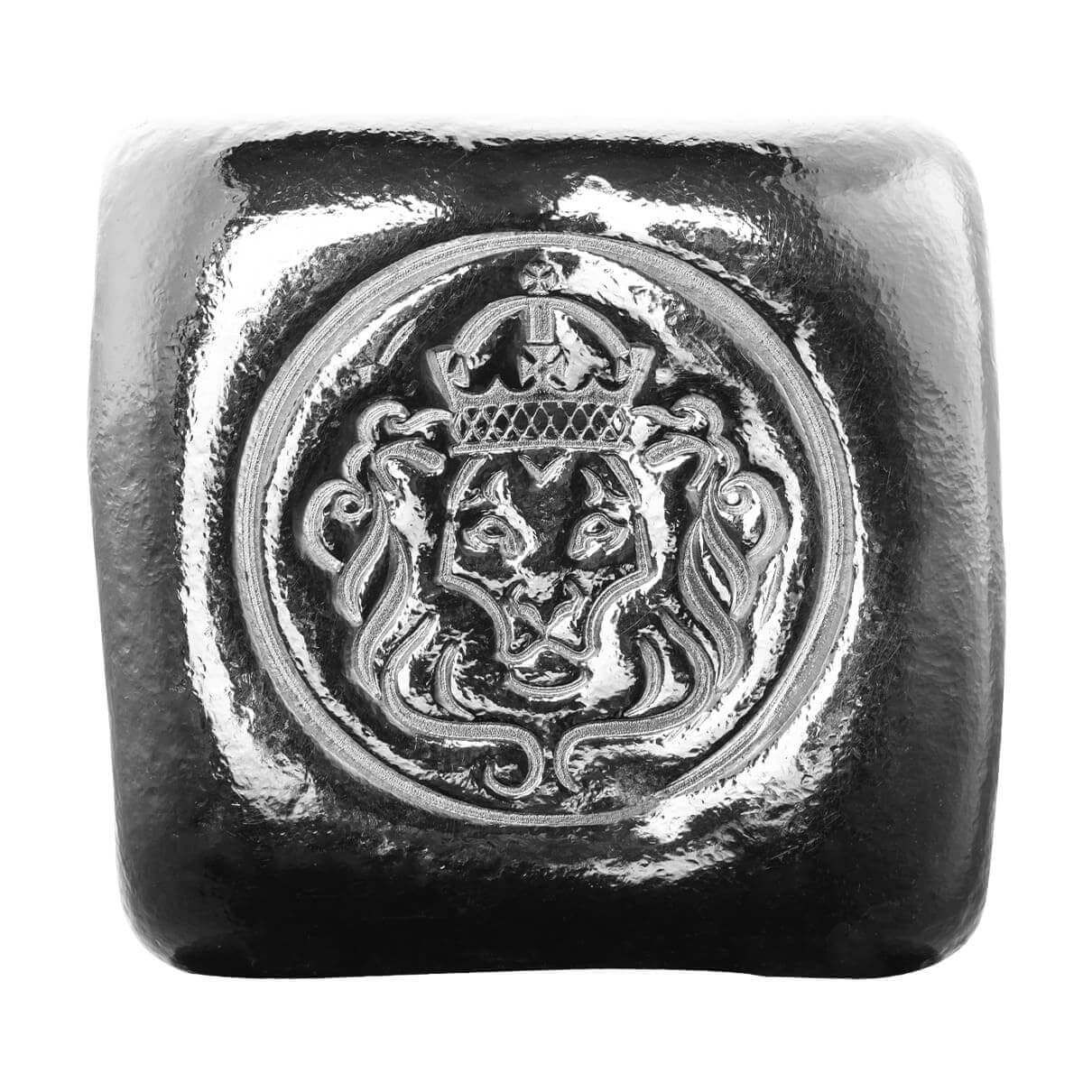 Scottsdale Silver Lion 1 oz Silver Cast Bar