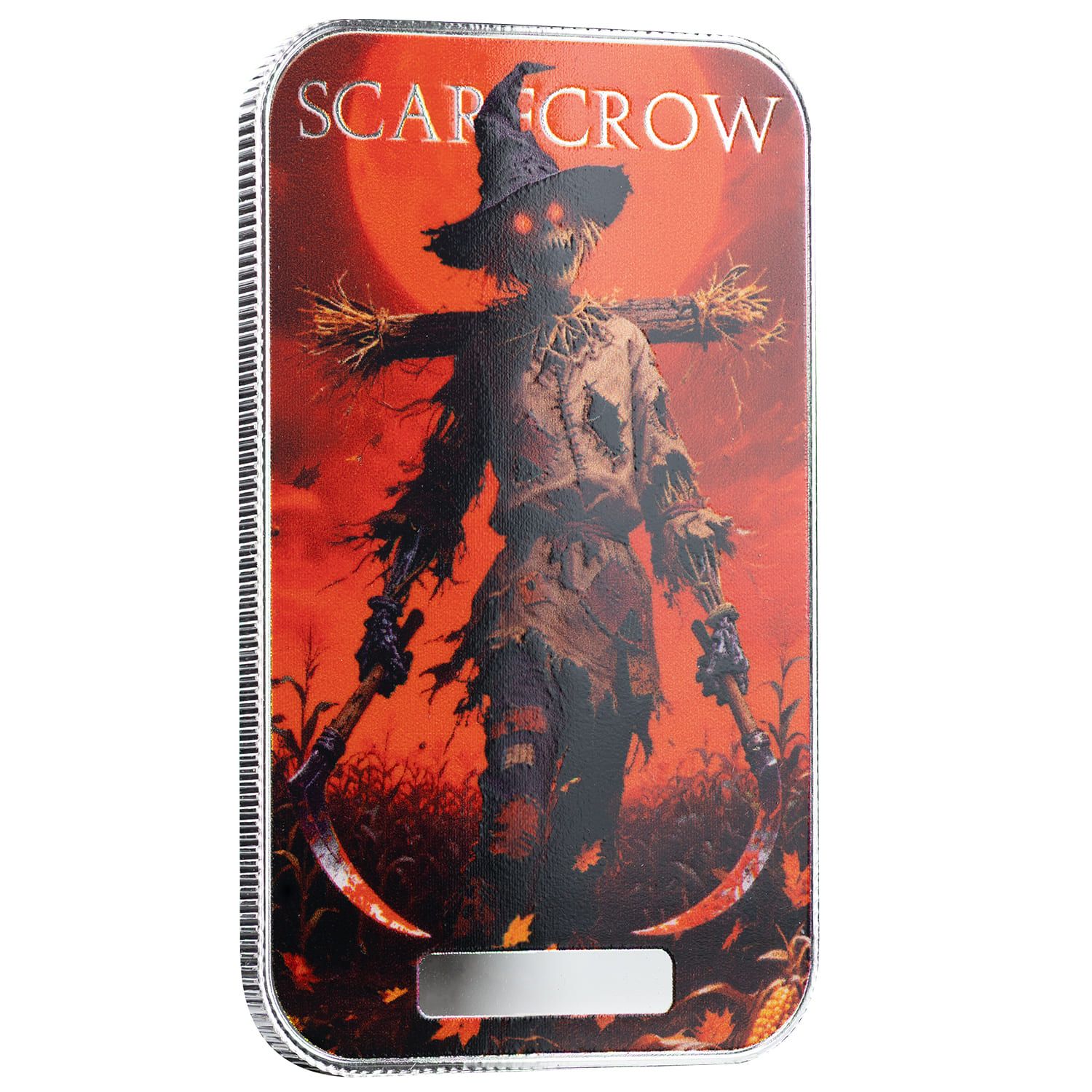 2025 Monster Collection | Scarecrow 1 oz 999 Fine Silver Colorized Bar