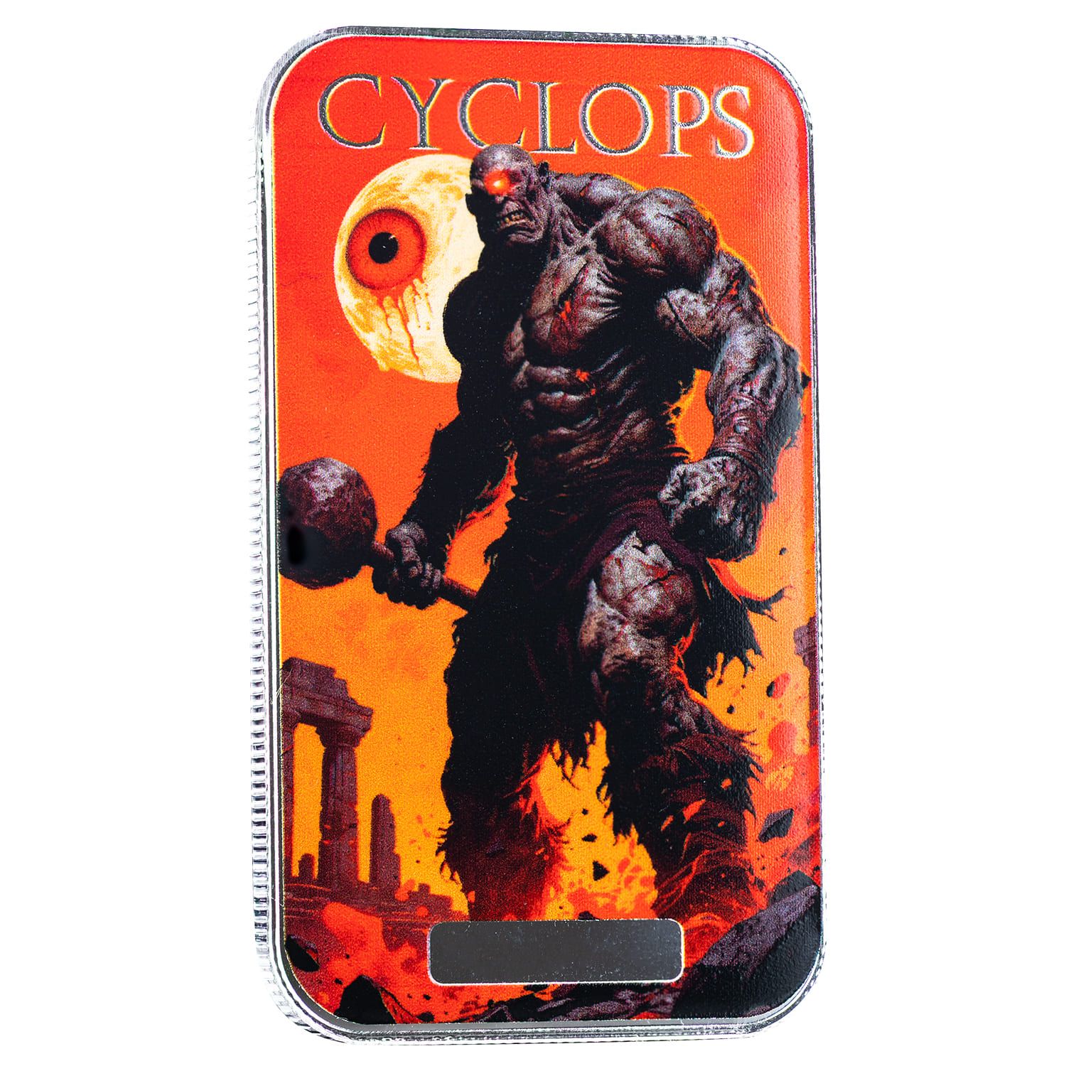 2025 Monster Collection | Cyclops 1 oz 999 Fine Silver Colorized Bar