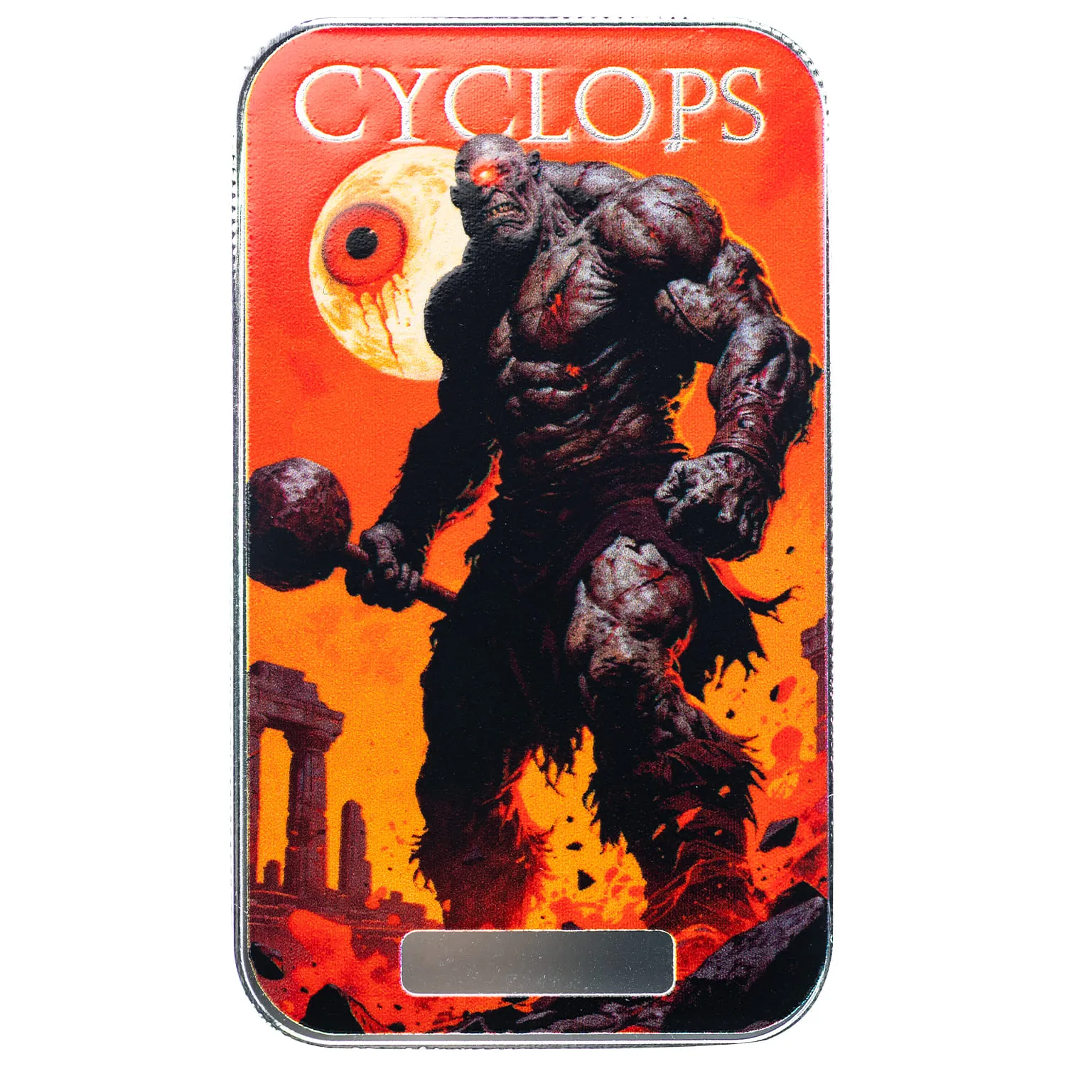2025 Monster Collection | Cyclops 1 oz 999 Fine Silver Colorized Bar
