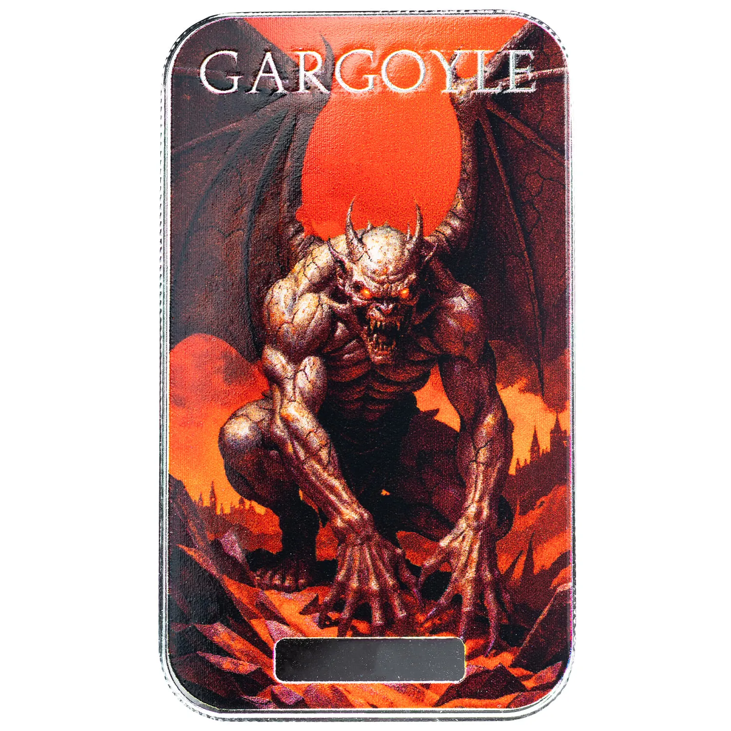 2025 Monster Collection | Gargoyle 1 oz 999 Fine Silver Colorized Bar
