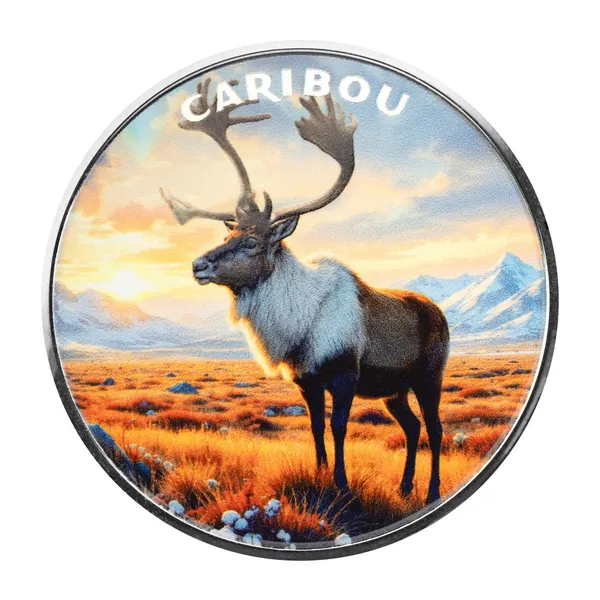 2025 Scottsdale Mint The Wild 1 Troy Ounce Fine Silver Color Round 20