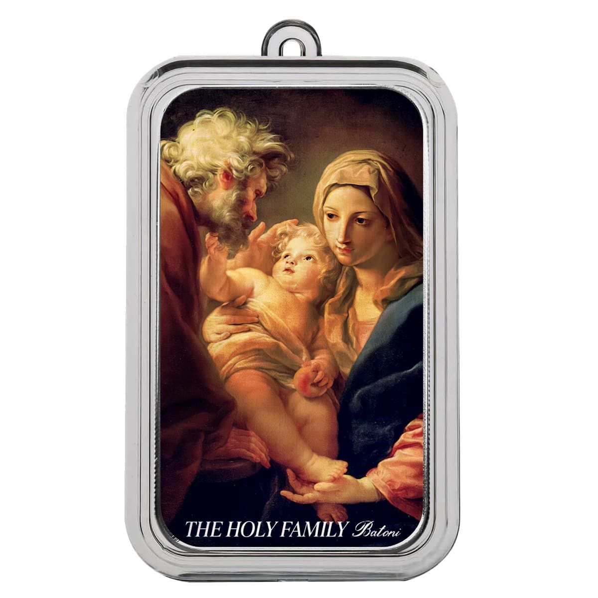 The Holy Family 1 oz Silver Color Bar