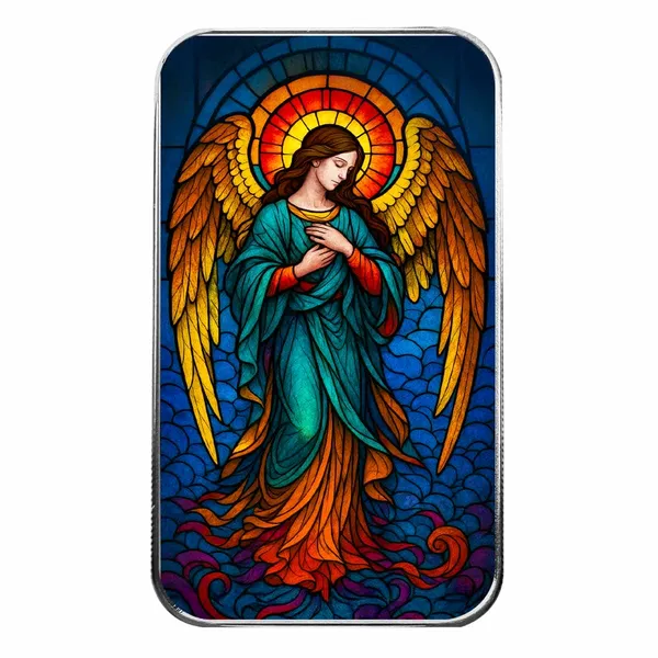 2025 Christmas Color Bullion Bar Angel Stainglass 1 2 Web