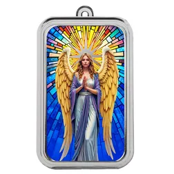 2025 Christmas Color Bullion Bar Angel Stainglass Ornamental Capsule 1 2 Web