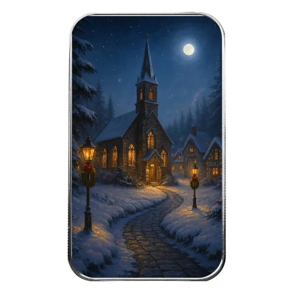 2025 Christmas Color Bullion Bar Snowy Chapel 2 Web
