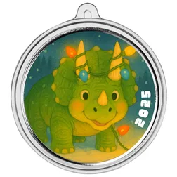2025 Christmas Color Bullion Round Dino Ornamental Capsule 2 Web