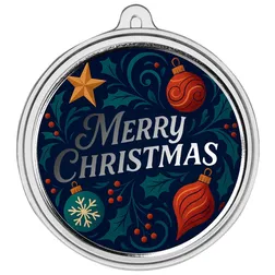 2025 Christmas Color Bullion Round Merry Christmas Ornamental Capsule 2 Web