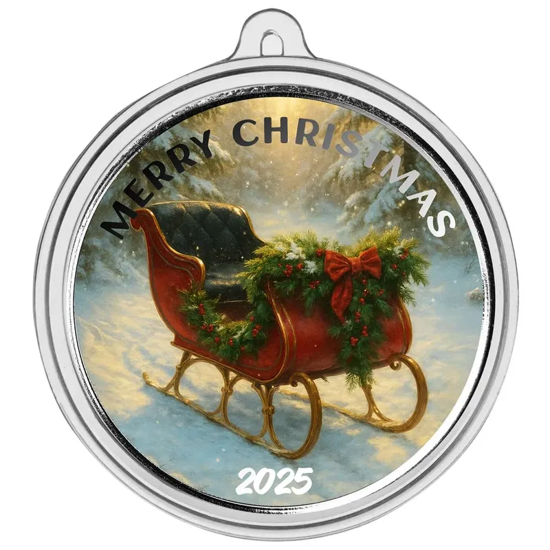 2025 Christmas Color Bullion Round Sleigh Ornamental Capsule 2 Web 1