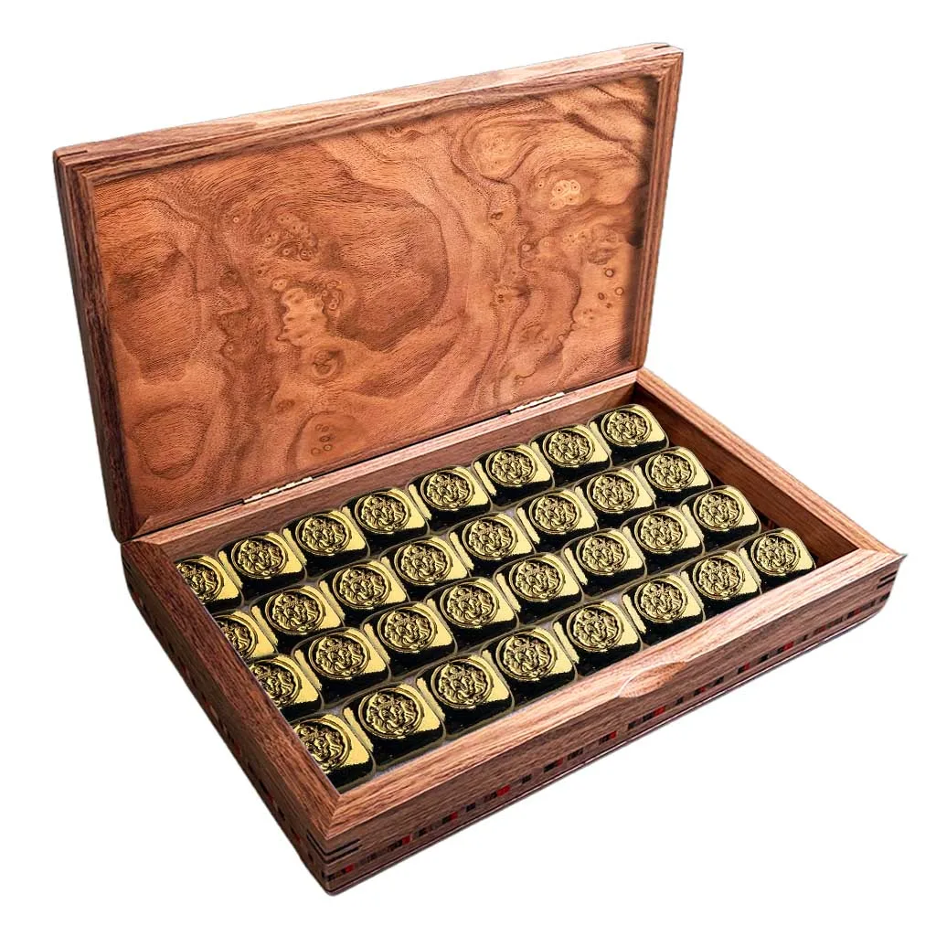 Million Dollar Box | 1 oz Gold Lion Cast Bars