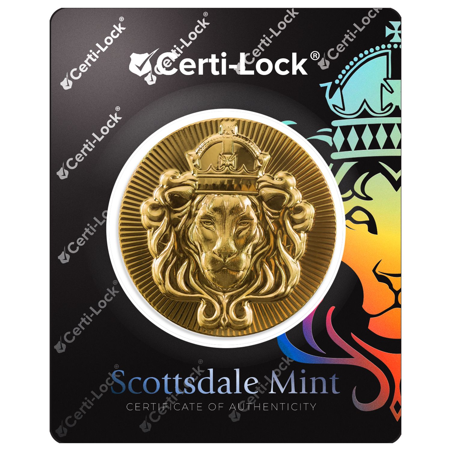 Scottsdale Stacker® 1 oz Gold Round