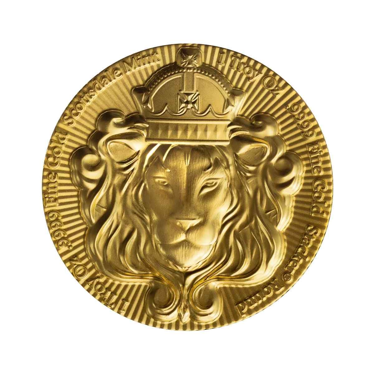 Scottsdale Stacker® 1 oz Gold Round