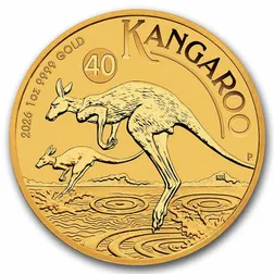 2026 Australia 1 Oz Gold Kangaroo Bu 311797 Slab